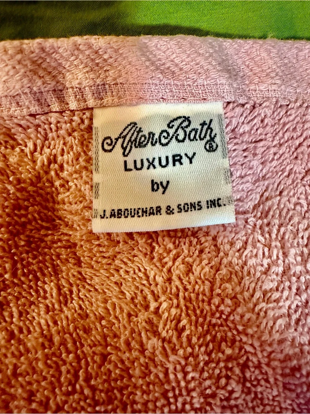Vintage J Abouchar & Sons Hand Towel